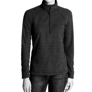 Eddie Bauer Quest Fleece Half Vip Pull Over Sweater Jacket M